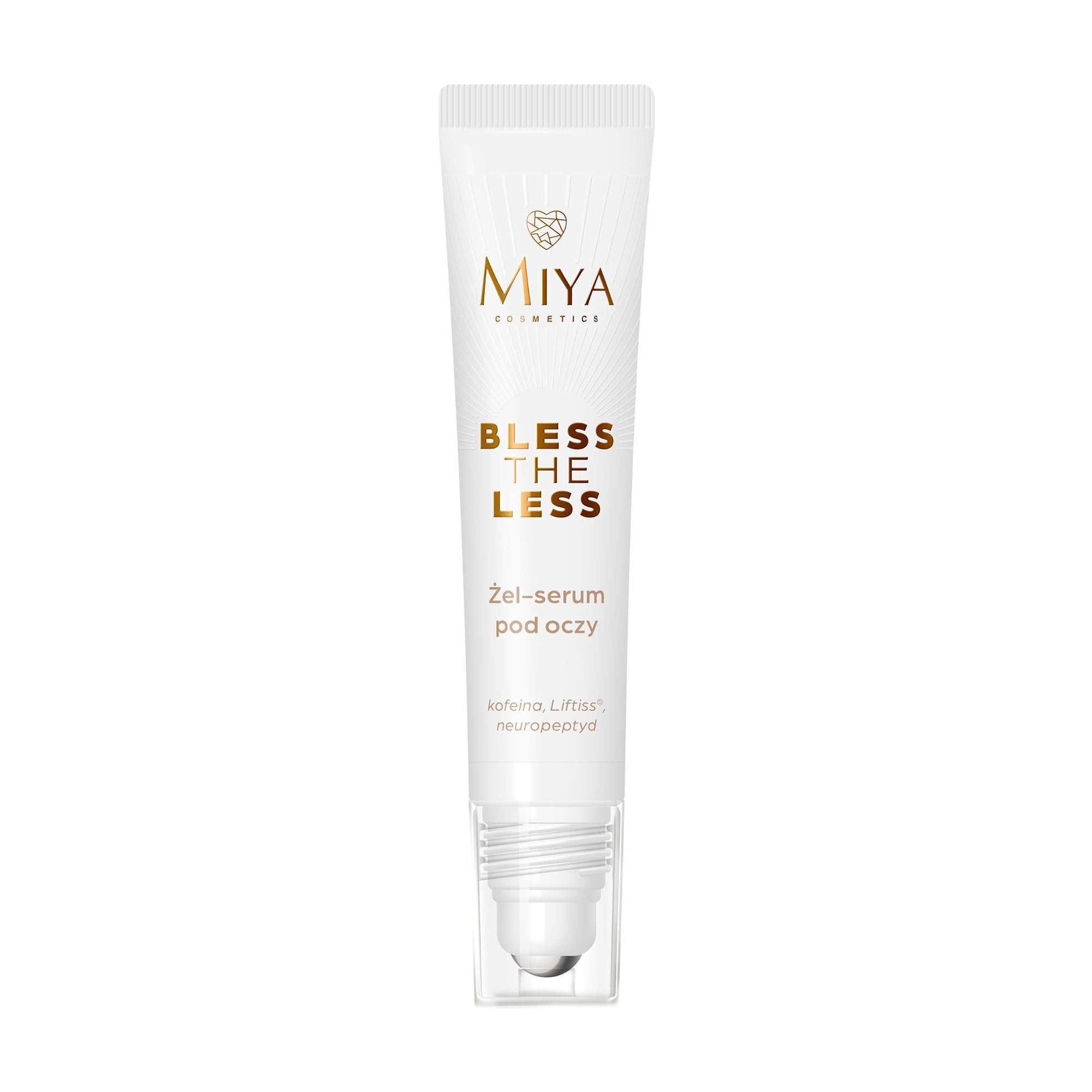 Гель-сироватка для шкіри навколо очей Miya Cosmetics Bless The Less, 15 мл